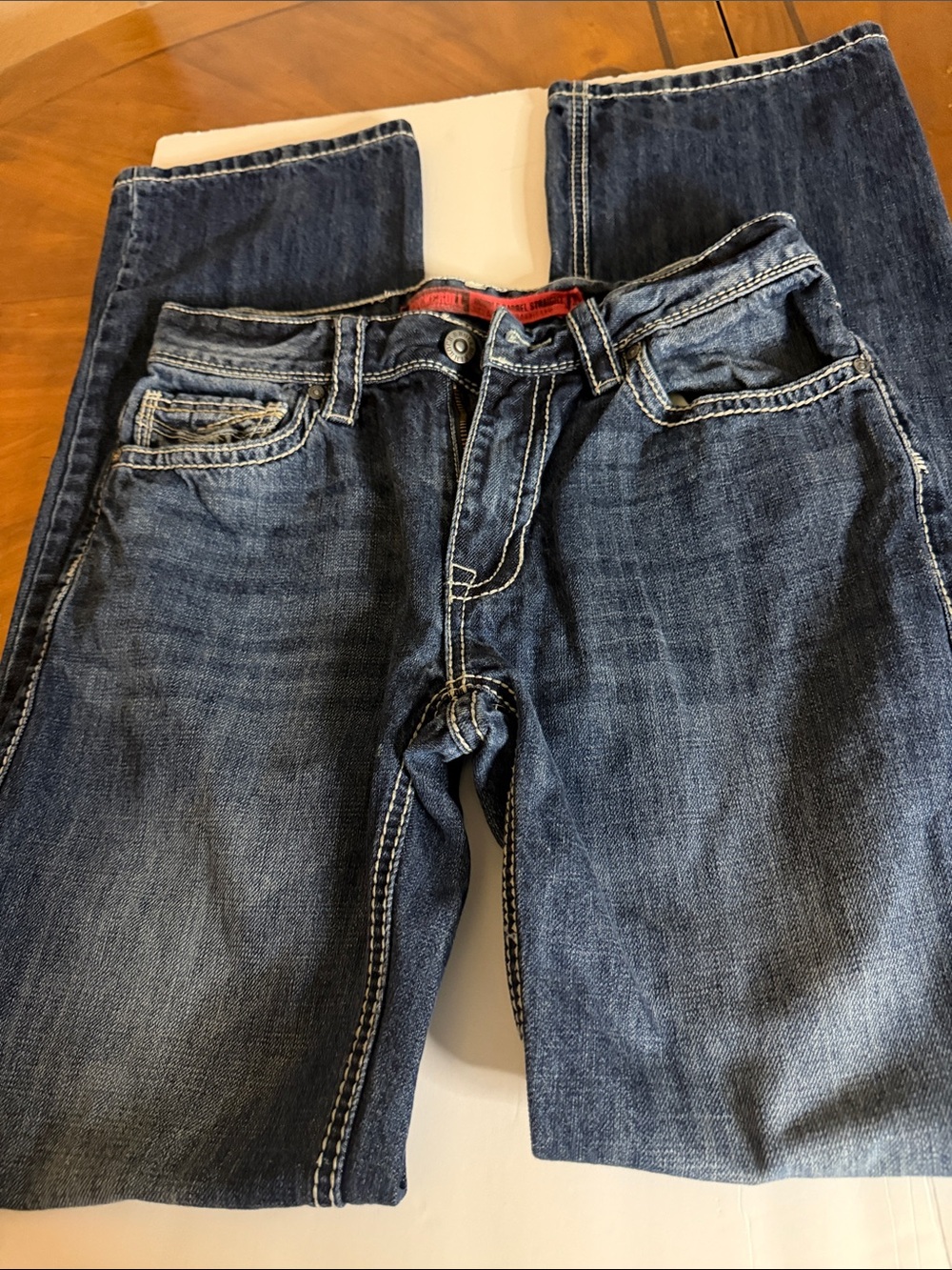 Rock & Roll Cowboy Straight Fit Jeans in Dark Indigo - Classic